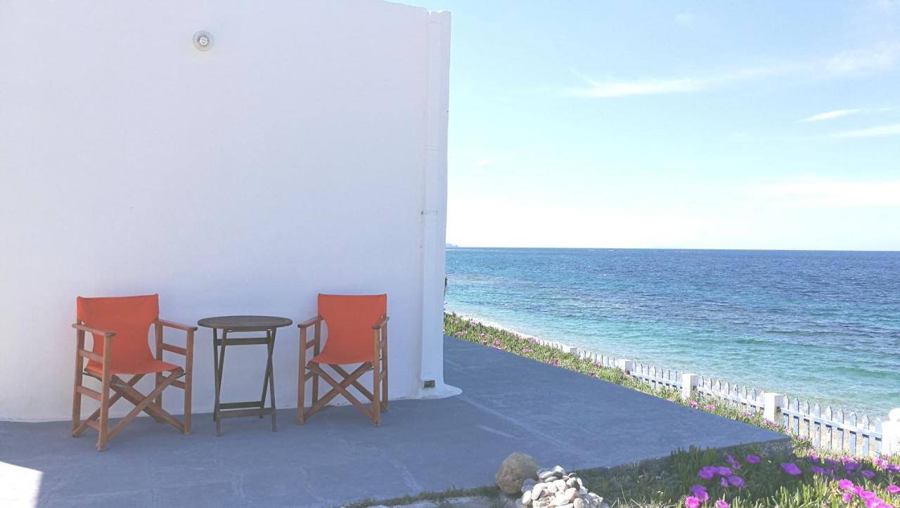 Вилла Anemos Seaside House Скирос Экстерьер фото