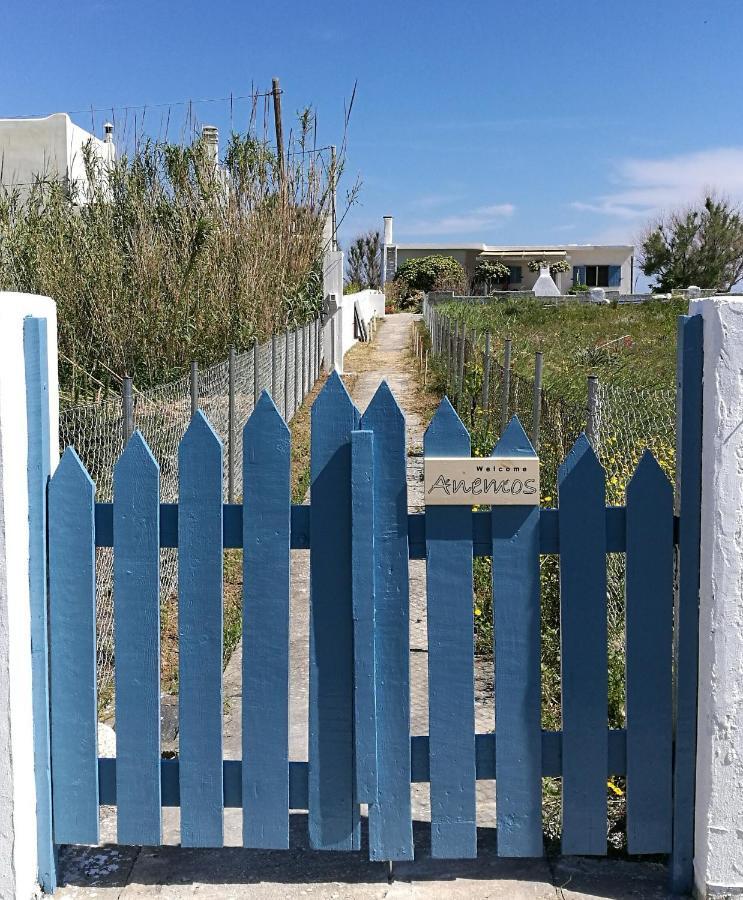 Вилла Anemos Seaside House Скирос Экстерьер фото